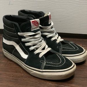 Vans Sk8-Hi Black & White Hip Tops